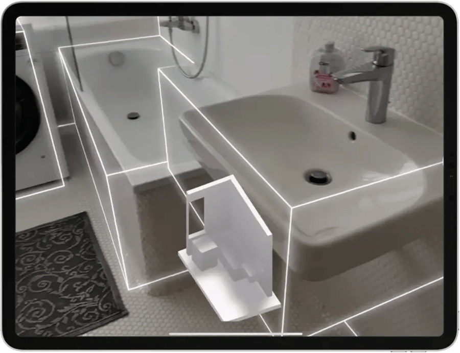 iPad_magicplan_LiDAR_Autoscan_Bathroom