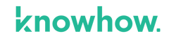 knowhow wordmark teal